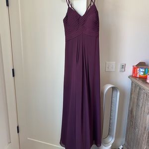Azazie Grape Bridesmaid Dress